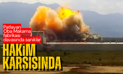 Oba Makarna fabrikası davasına sakınlar hakim karşısında