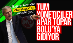 Başkan Alemdar Sakaryaspor için Bolu'ya gidiyor!