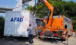 AFAD Sakarya’ya 4 afet konteyneri kurdu