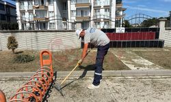 Okul bahçeleri yeni eğitim yılına hazırlanıyor
