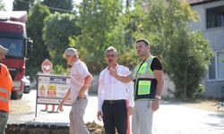 Başkan Dinç çalışmaları yerinde inceledi