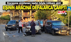 Kocasına sinirlenen kadın böyle intikam aldı!