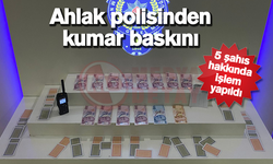 Kumar oynanan iş yerine baskın