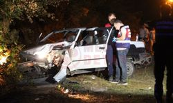 Otomobil ile motosiklet çarpıştı: 1 ölü, 1 yaralı