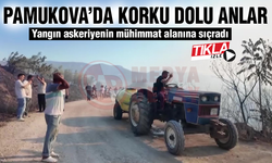 PAMUKOVA'DA KORKU DOLU ANLAR!