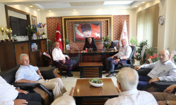Ziraat Odalarından İl Müdürü Baş'a ziyaret
