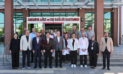 Yeni başhekime  hayırlı olsun ziyareti!