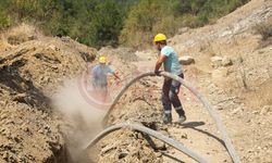 Şehren Mahallesi’ne 2 bin metrelik içme suyu hattı