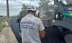 Serdivan’da yol çalışmaları devam ediyor
