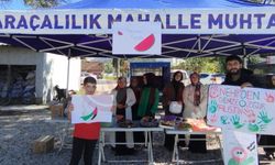 Öğrencilerden Gazze’ye destek!