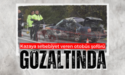 Kazaya sebebiyet veren otobüs şoförü gözaltında!