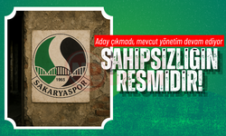 Sakaryaspor'a aday çıkmadı: mevcut yönetim devam ediyor!