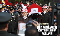 Şehit Akın Karakuş son yolculuğuna uğurlandı