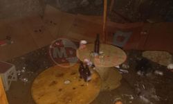 Alkoliklerin mesken tuttuğu baraka alev alev yandı