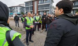 Başkan Alemdar, projeyi Peyzaj Mimarlığı öğrencileriyle inceledi