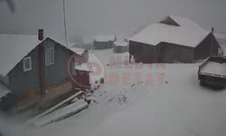 Dikmen yaylası kar altında