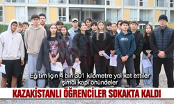 Kazakistanlı öğrenciler sokakta kaldı!