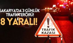 Sakarya’da 3 günlük trafik terörü!