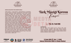 Serdivan Belediyesi Türk Müziği korosundan musiki ziyafeti