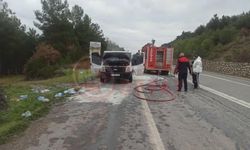 Sakarya'dan çıkan araç Bilecik'te alev aldı!