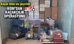 KOM'dan kaçakçılık operasyonu