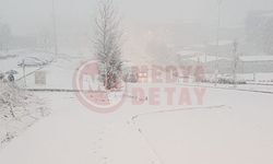 Sakarya'da yoğun kar yağışı başladı!