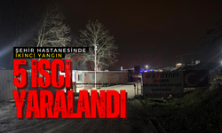 Şehir hastanesinde ikinci yangın: 5 işçi yaralandı