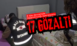 8 ilde devremülk dolandırıcılığı operasyonu: 17 gözaltı