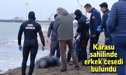 Karasu sahilinde erkek cesedi bulundu
