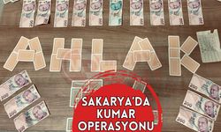 Sakarya’da kumar operasyonu