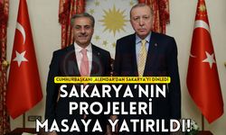 Cumhurbaşkanı Erdoğan, Başkan Alemdar’dan Sakarya’yı dinledi