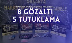 Adapazarı ve Akyazı’da uyuşturucu operasyonu