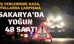 İş yerlerinde kaza, yollarda çarpışma