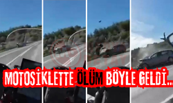 Motosikletle hatalı sollama ölüm getirdi
