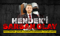 Hendek'i sarsan olay: Müstehcen çocuk görüntülerinden tutuklandı!
