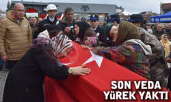 Son veda yürek yaktı