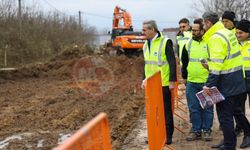 Başkan Alemdar, sahadan paylaştı