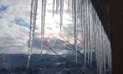 Yüksek kesimler buz tuttu