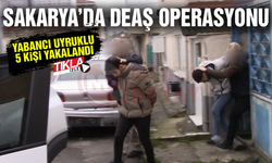 Sakarya'da DEAŞ operasyonu!
