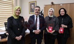 Başkan Dinç çalışma arkadaşlarını unutmadı