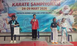 İlk altın Hira Keskin'den