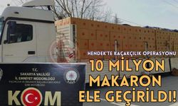 Hendek’te kaçakçılık operasyonu