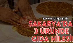 Sakarya’da 3 üründe gıda hilesi!