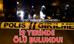 Adapazarı’nda oto yıkamacı işletmecisi iş yerinde ölü bulundu