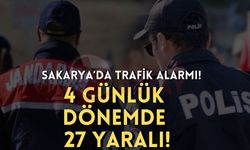 Sakarya’da trafik alarmı!