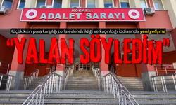 O davada yeni gelişme! "Yalan söyledim"