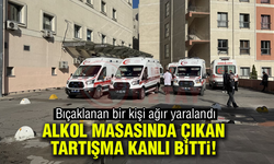 Düğün salonunda alkol masasında çıkan tartışma kanlı bitti!