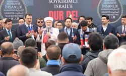 Filistin'e destek açıklaması