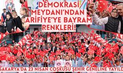 Sakarya’da 23 Nisan Coşkusu şehir geneline yayıldı