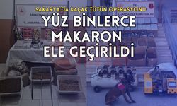 Sakarya’da kaçak tütün operasyonu!